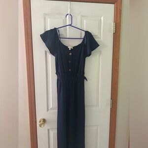Navy Blue Jumpsuit Never Worn